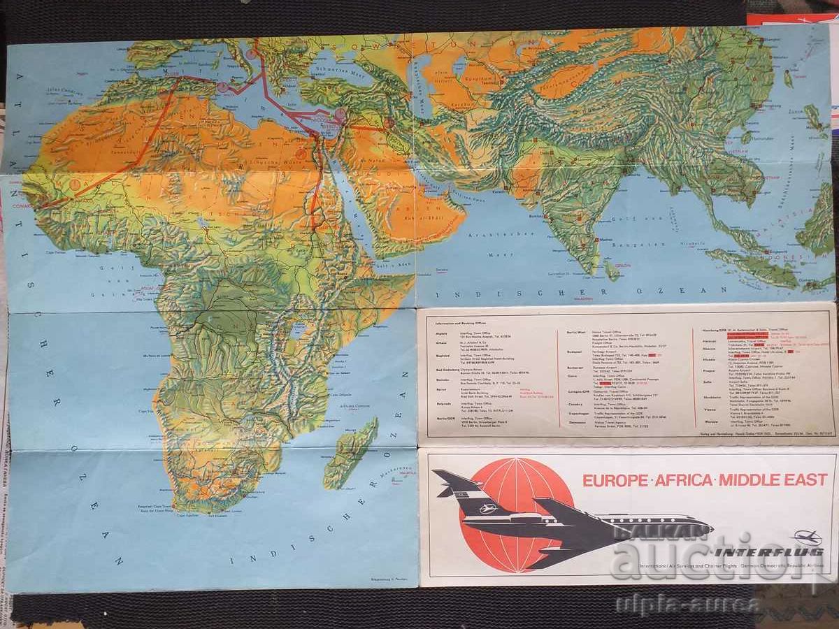 INTERFLUG Aviation Airlines with price 4.80 BGN | € 2.45