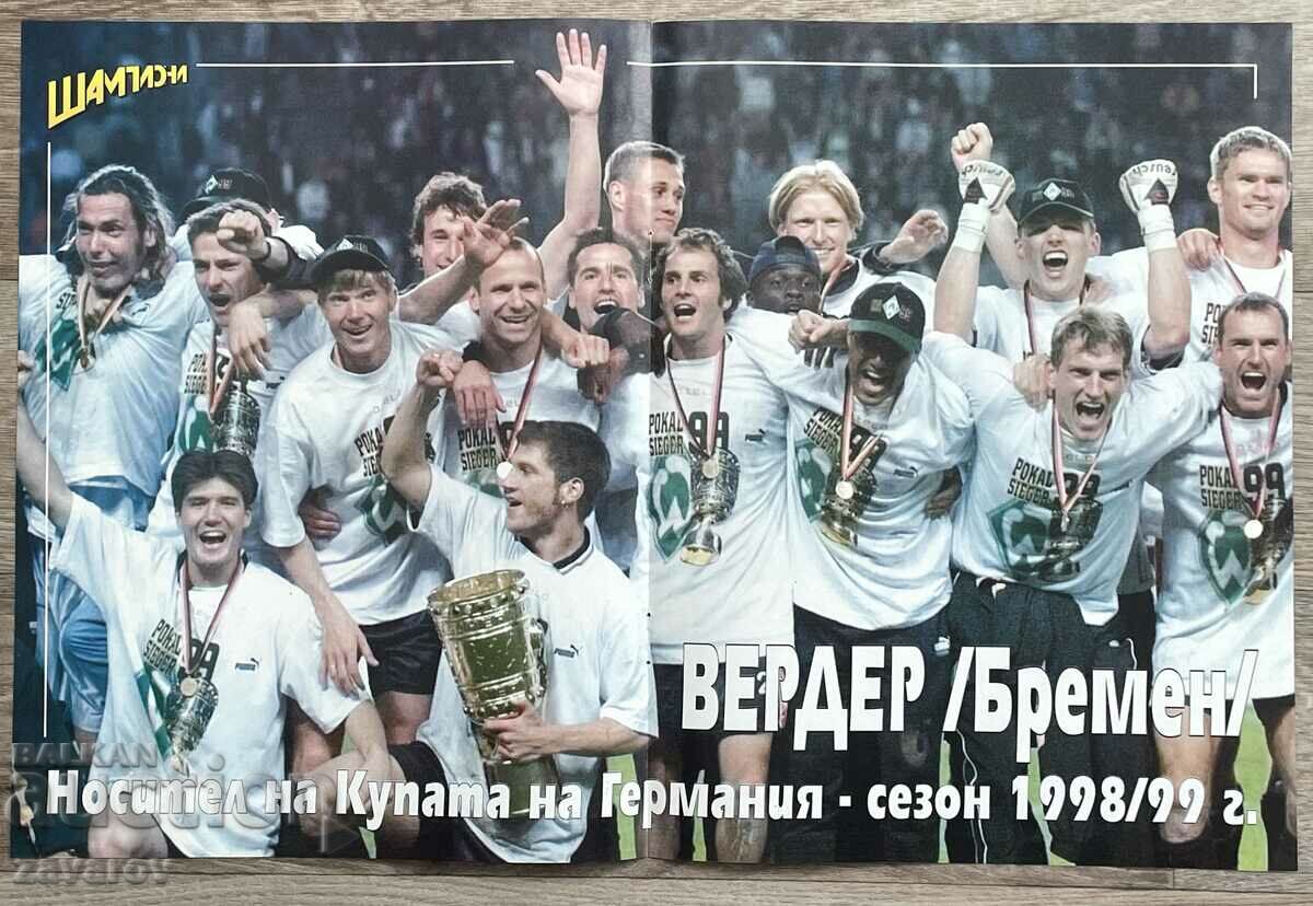 Cupa Werder Bremen Germania 1999