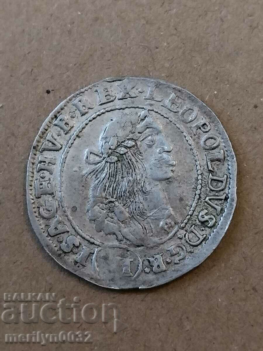 Moneda de argint Leopold de argint gros Moneda de argint Leopold de argint gros