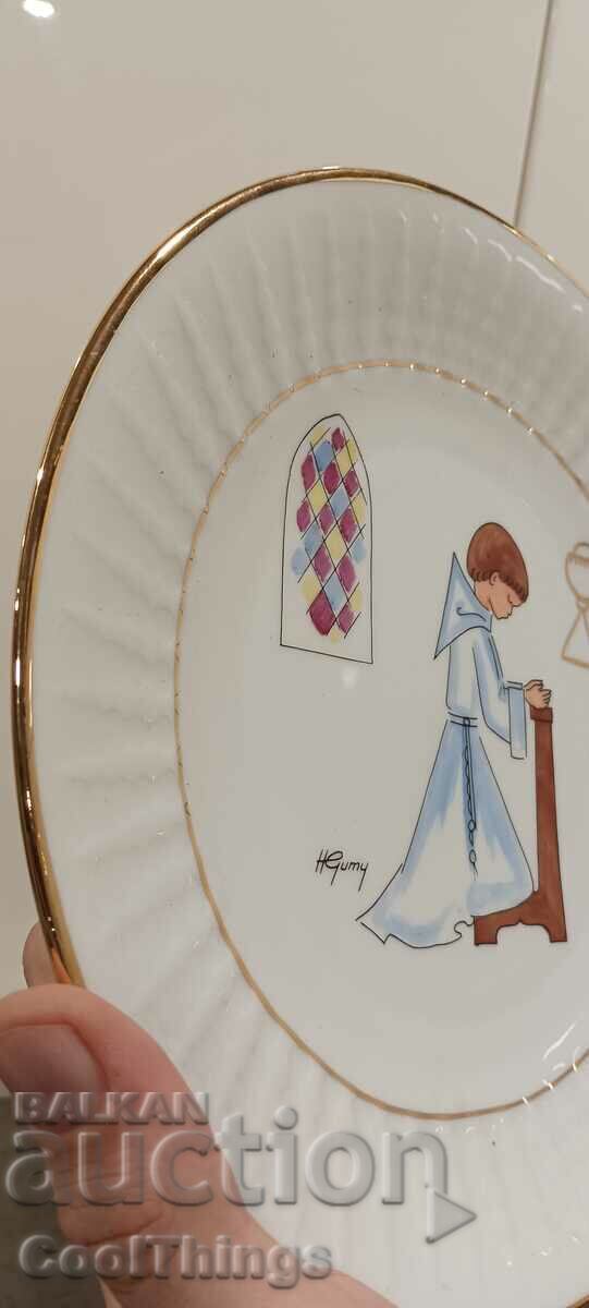 Redkaj LIMOGES FRANCE decorative plate with price 20.00 BGN | € 10.23 Redkaj LIMOGES FRANCE decorative plate with price 20.00 BGN | € 10.23