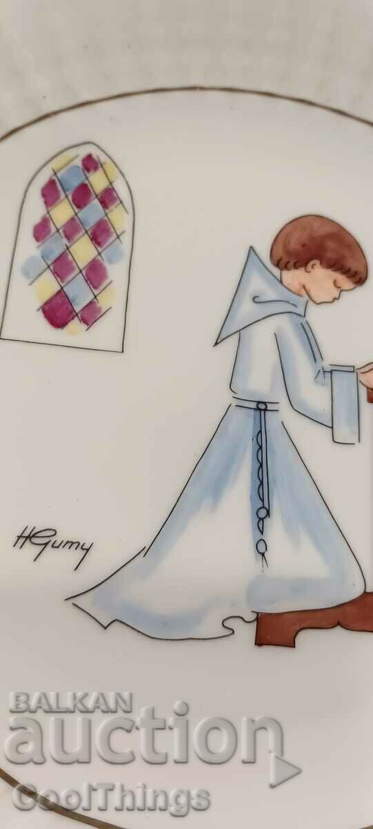 Auction Redkaj LIMOGES FRANCE decorative plate Auction Redkaj LIMOGES FRANCE decorative plate