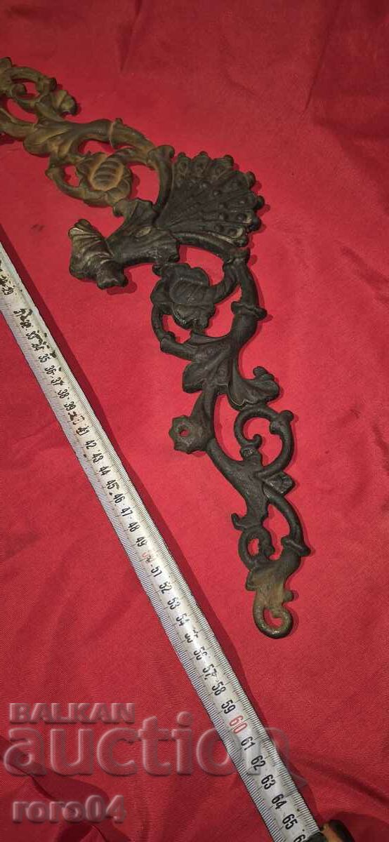 Delivery of CAST FIGURE IRON - ARCH - PRINCIPALITY OF BULGARIA