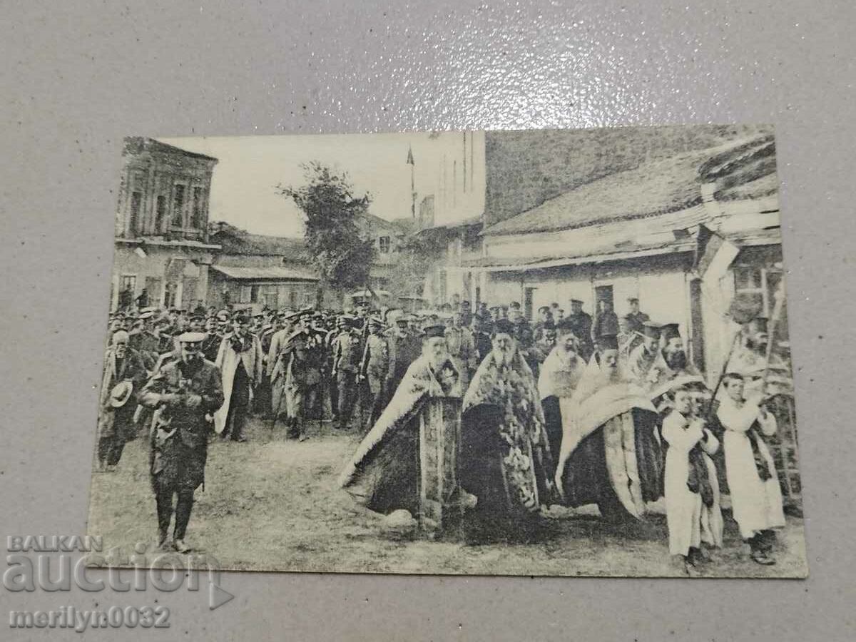 Carte militară 1912 Regele Ferdinand fotografie foto