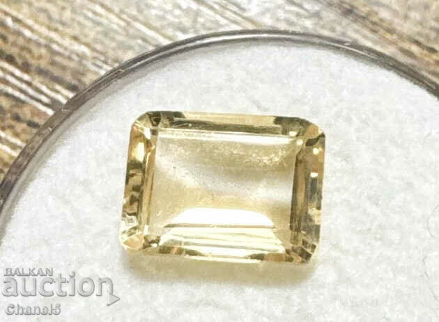 NATURAL CITRINE - Emerald - BRAZIL - 2,90 CARAT (352)