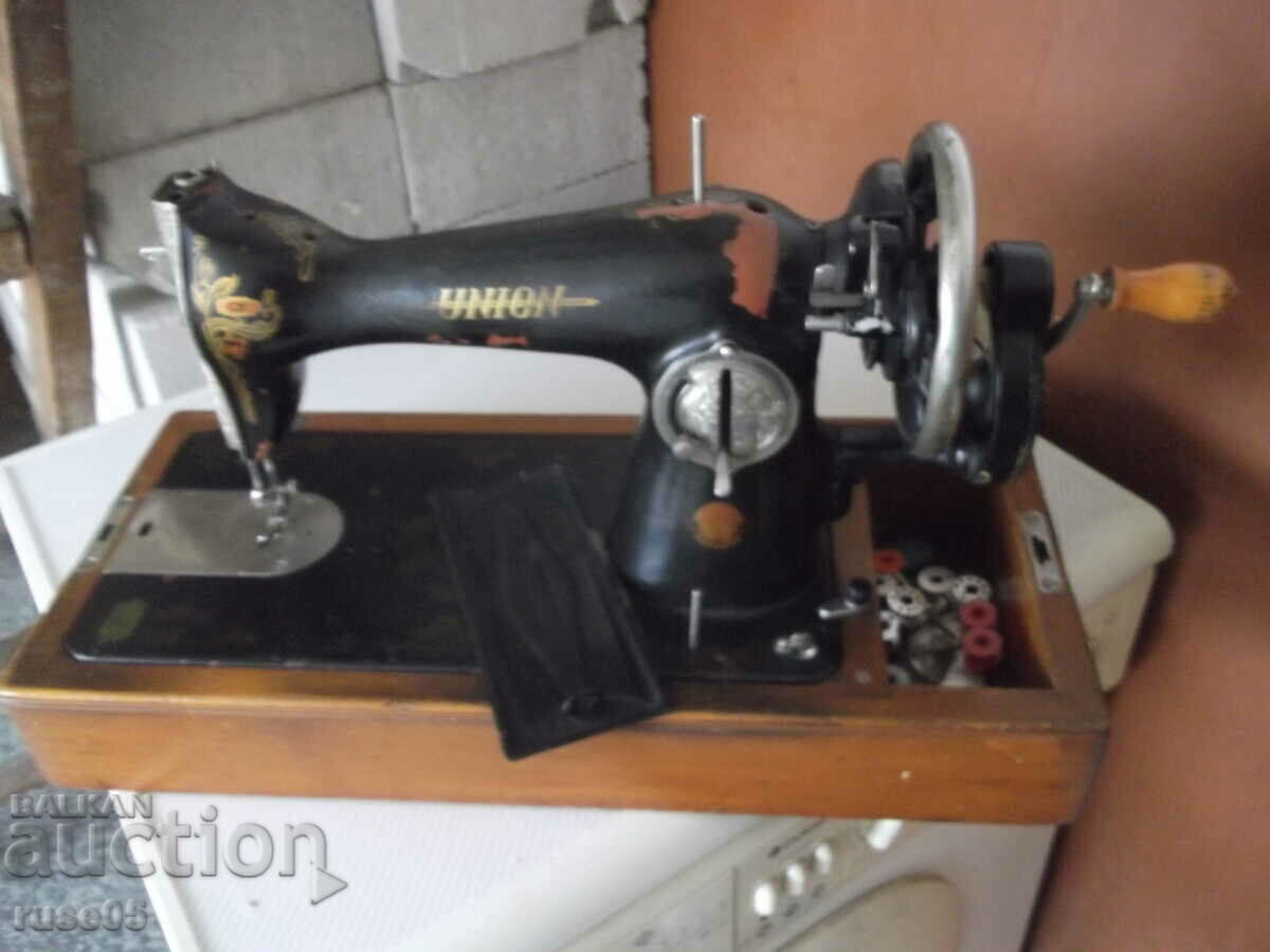 Delivery of "UNION" manual sewing machine - 2 Delivery of "UNION" manual sewing machine - 2