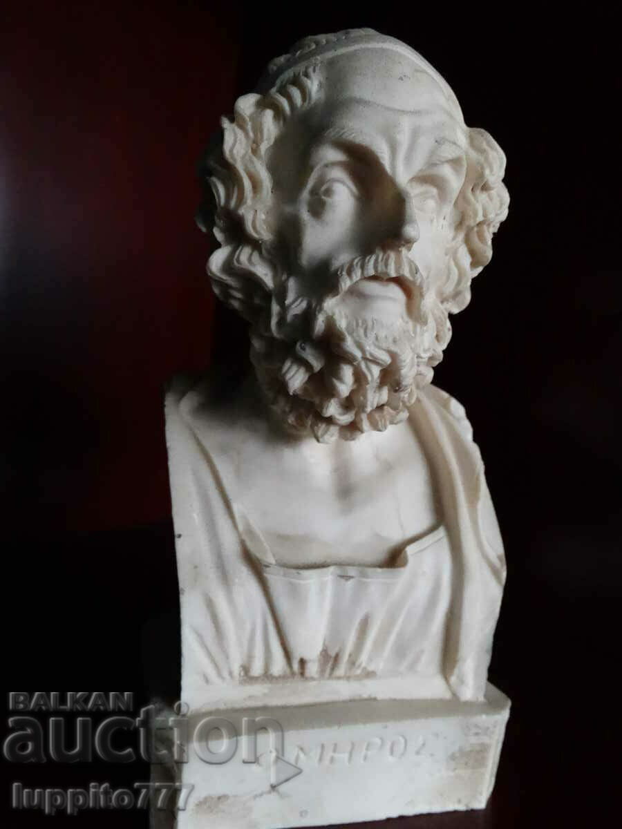 Auction Sculpture statuette antique HOMER Auction Sculpture statuette antique HOMER