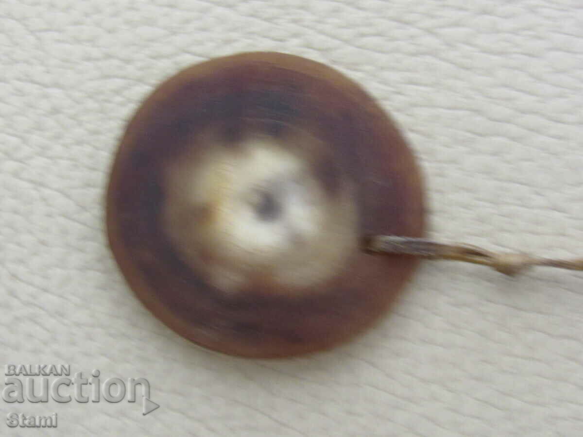 Auction Red deer antler necklace, Mongolia Auction Red deer antler necklace, Mongolia