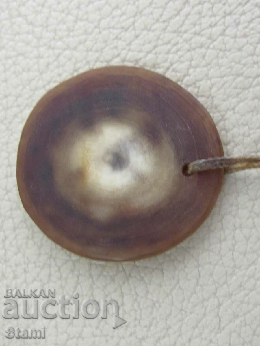 Red deer antler necklace, Mongolia - 6 Red deer antler necklace, Mongolia - 6