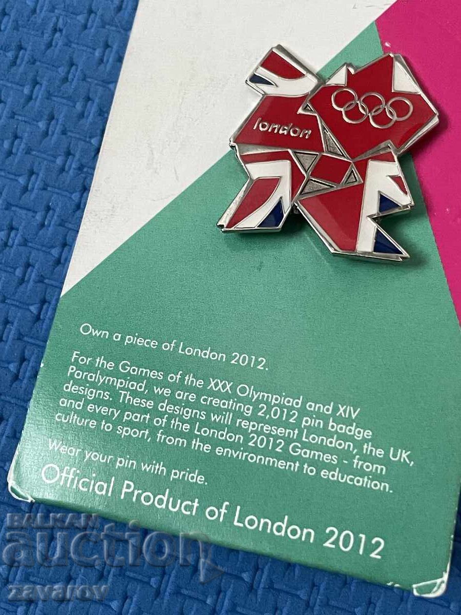 Summer Olympics 2012 London Badge Sports Olympics with price 30.00 BGN | € 15.34 Summer Olympics 2012 London Badge Sports Olympics with price 30.00 BGN | € 15.34