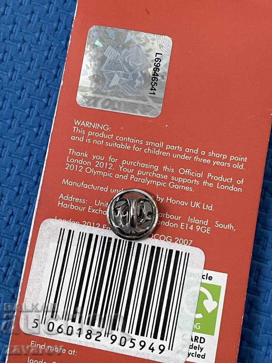 Auction Summer Olympics 2012 London Badge Sports Olympics Auction Summer Olympics 2012 London Badge Sports Olympics