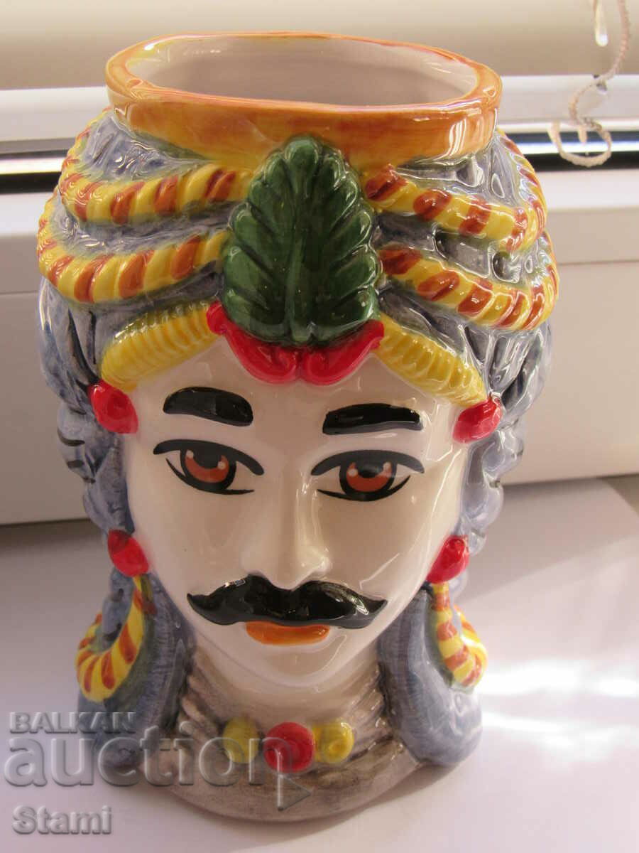 Set of two Moorish vases from Sicily, Italy-1 - 6