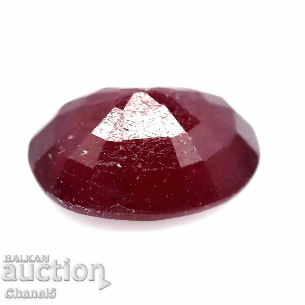 Auction  NATURAL RUBY - OVAL INDIA - 9.55 ct (286)