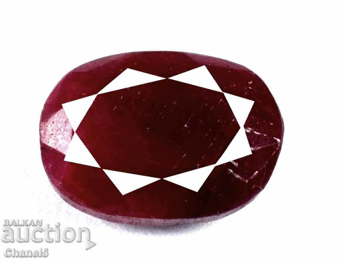 RUBIN NATURAL - INDIA OVALĂ - 9,55 ct (286)