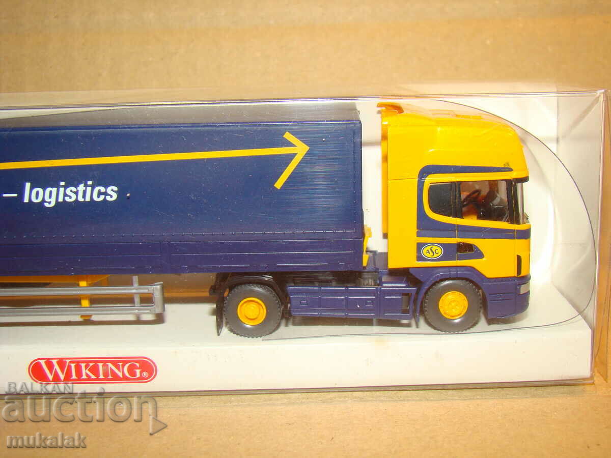 Auction WIKING H0 1/87 SCANIA TIRE TRUCK MODEL TROLLEY TROLLEY Auction WIKING H0 1/87 SCANIA TIRE TRUCK MODEL TROLLEY TROLLEY