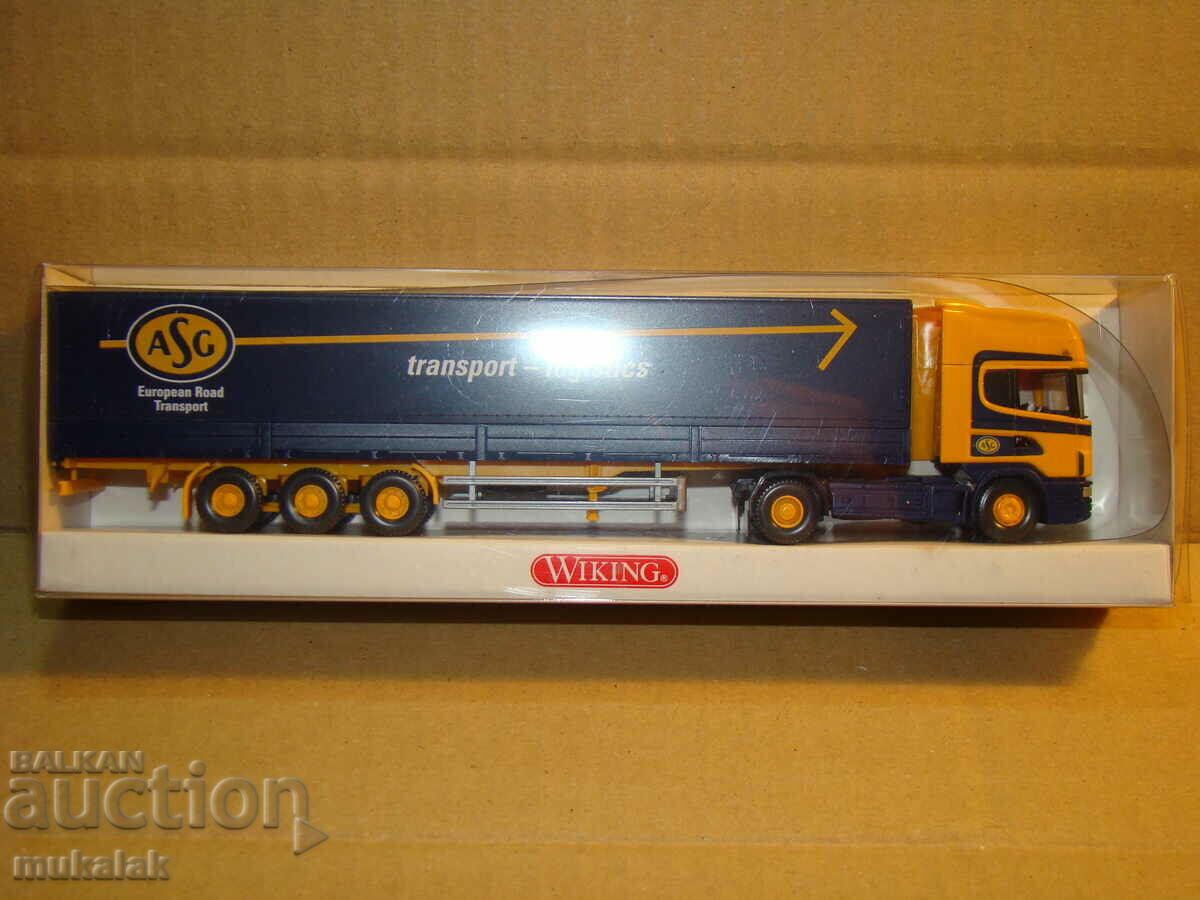 WIKING H0 1/87 SCANIA ANVELOPE MODEL CARRULUC CARRUZ