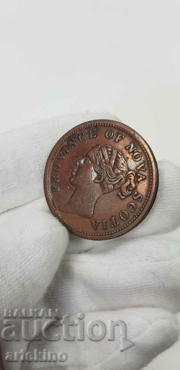 Monedă de colecție de 1 penny de bronz - Scoția - 1840 - 6 Monedă de colecție de 1 penny de bronz - Scoția - 1840 - 6