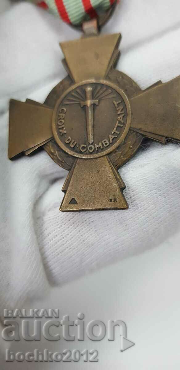 Collectible military bronze medal, order - France - 5 Collectible military bronze medal, order - France - 5