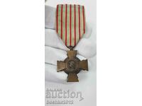 Collectible military bronze medal, order - France