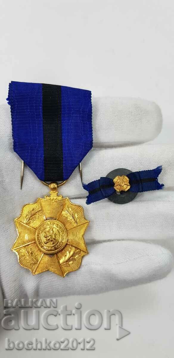 Comanda aurit de colecție, medalie, insignă - Belgia Comanda aurit de colecție, medalie, insignă - Belgia