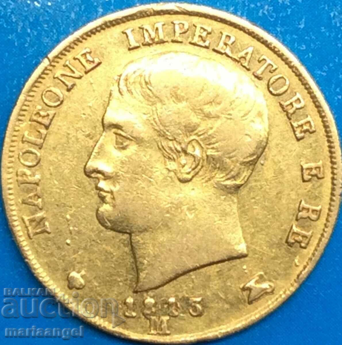 Napoleon 20 lire 1813 M - Milano 6,38 g 21,07 mm aur RARE