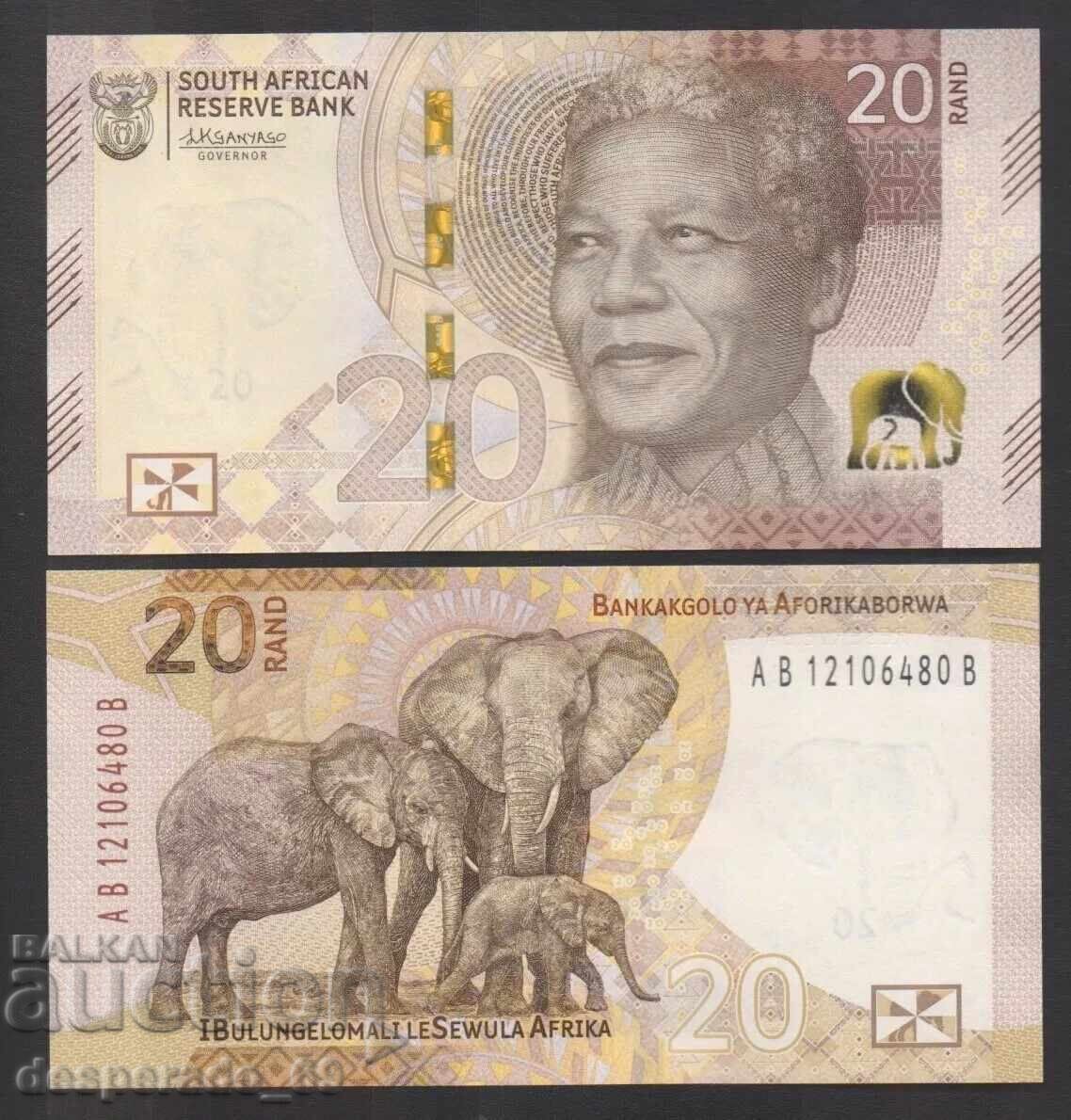(¯`'•.¸ SOUTH AFRICA 20 rand 2023 UNC ¸.•'´¯) (¯`'•.¸ SOUTH AFRICA 20 rand 2023 UNC ¸.•'´¯)