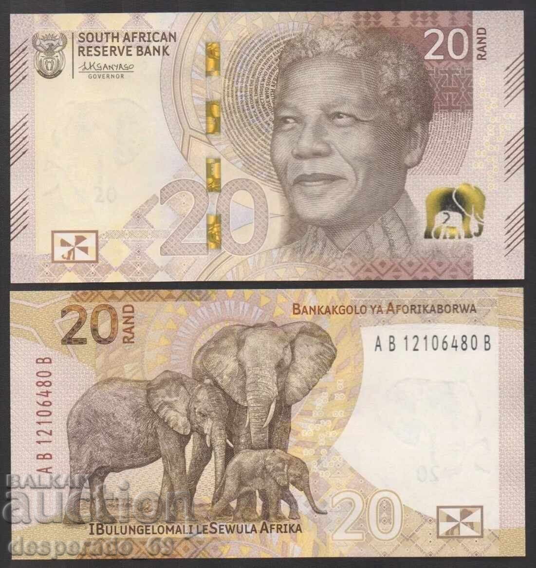 (¯`'•.¸ SOUTH AFRICA 20 rand 2023 UNC ¸.•'´¯) (¯`'•.¸ SOUTH AFRICA 20 rand 2023 UNC ¸.•'´¯)