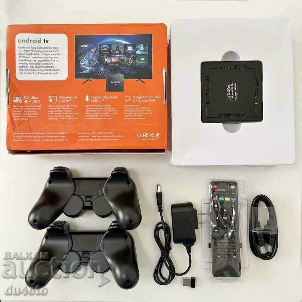 Licitație Consola de jocuri cu joystick-uri Game Box M8 PRO mini 10K 8+128G Si