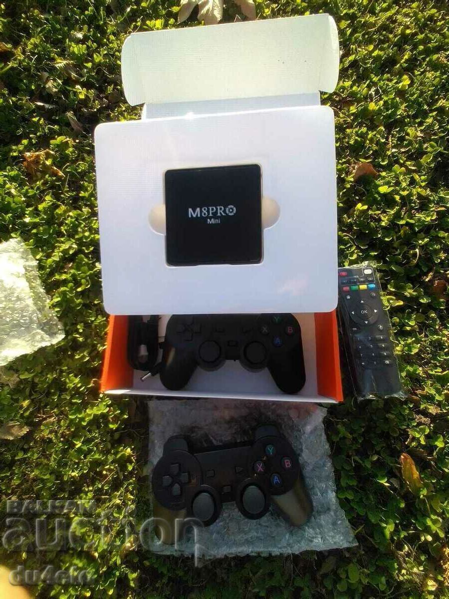 Consola de jocuri cu joystick-uri Game Box M8 PRO mini 10K 8+128G Si - 6