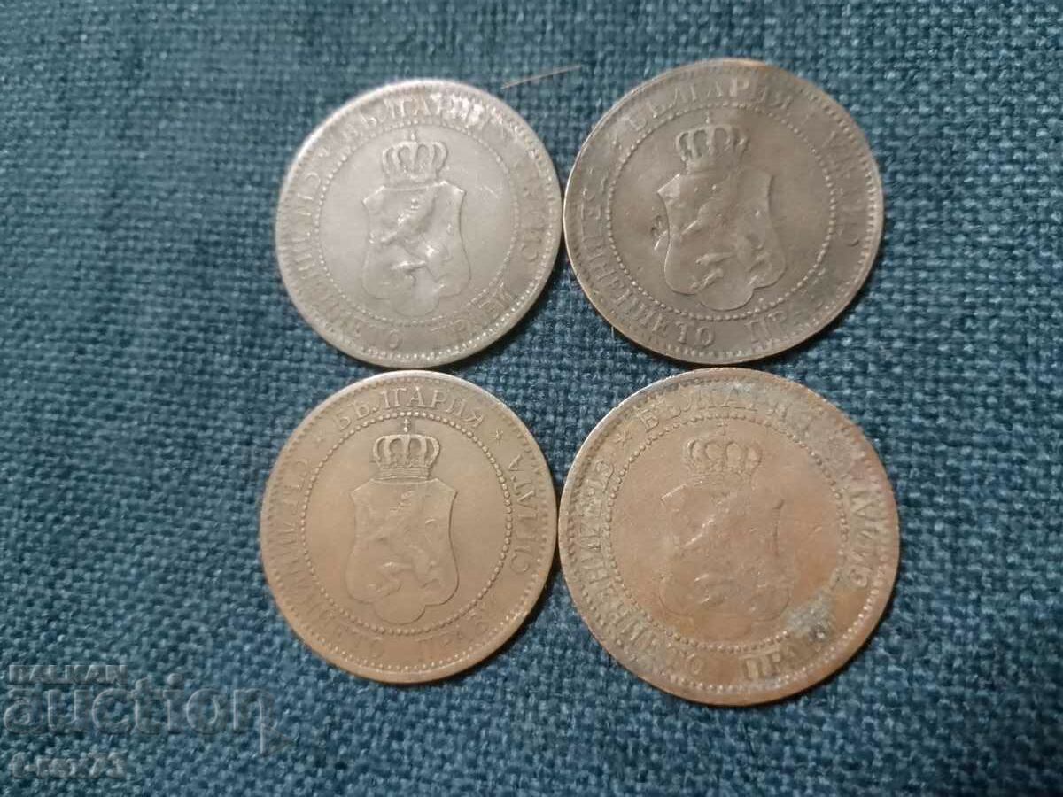 2 cents 1901 and 1912 Bulgaria - lot