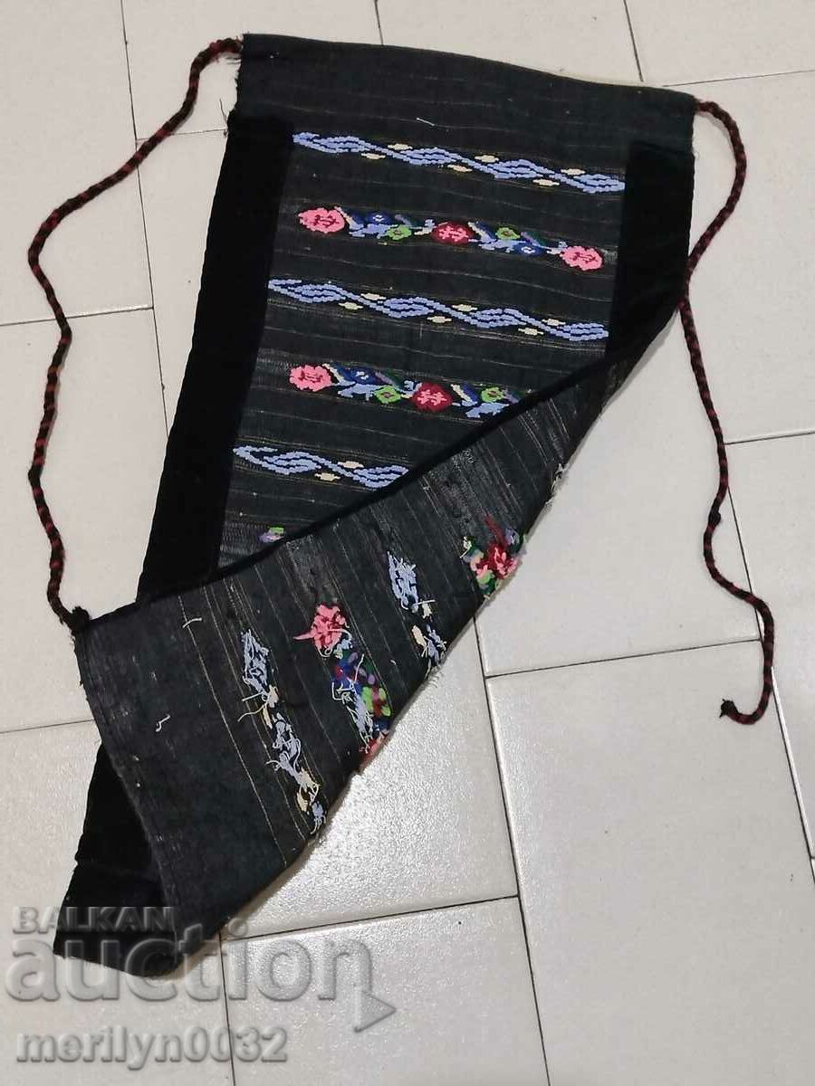 Auction Old apron tinsel embroidery, costume, cloth Auction Old apron tinsel embroidery, costume, cloth