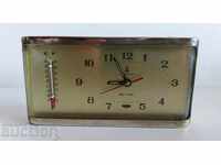 . SOC CHINESE ALARM CLOCK DESK CLOCK THERMOMETER