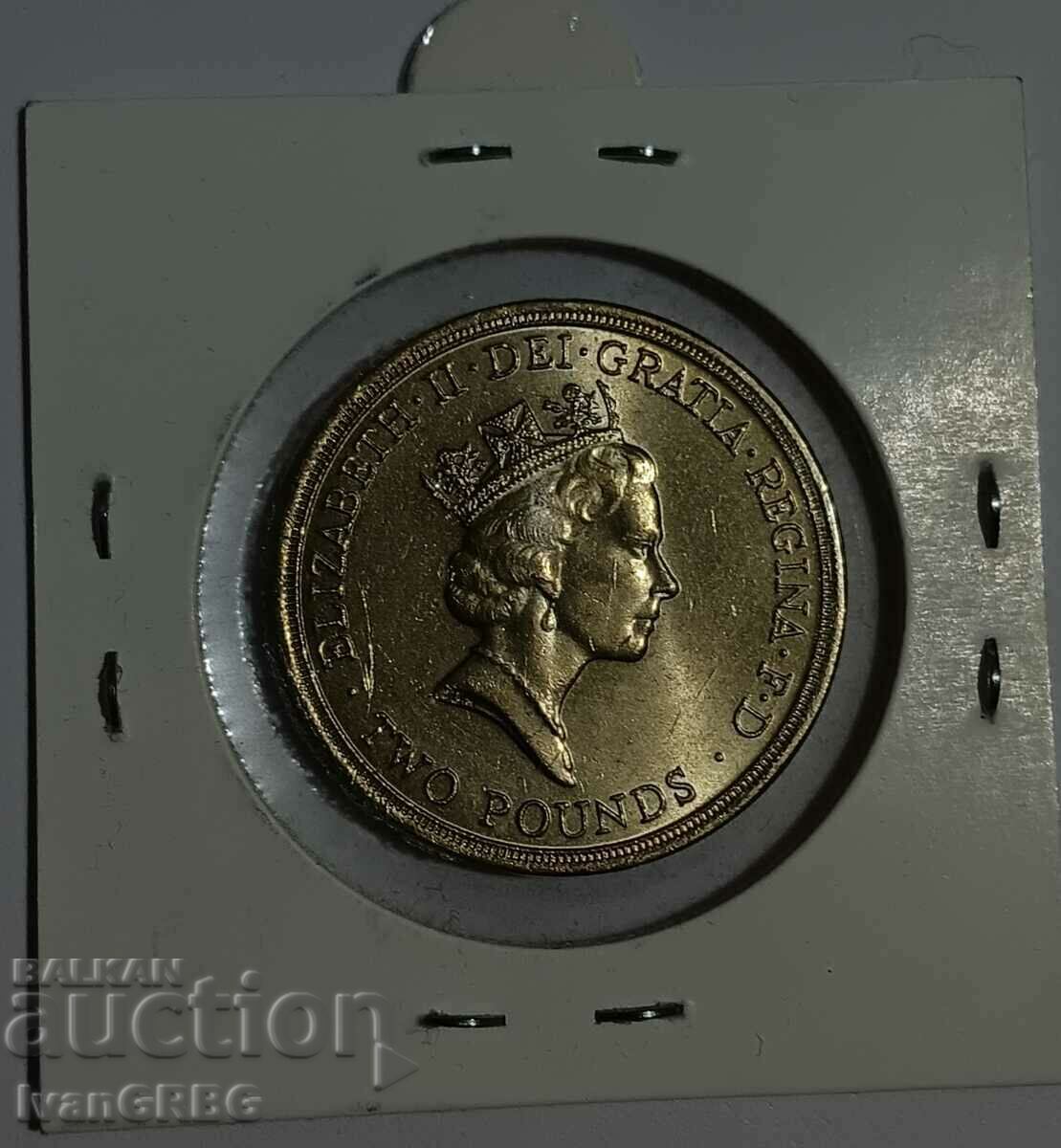 2 pounds Great Britain 1986 JUBILEE COIN kr Elizabeth II