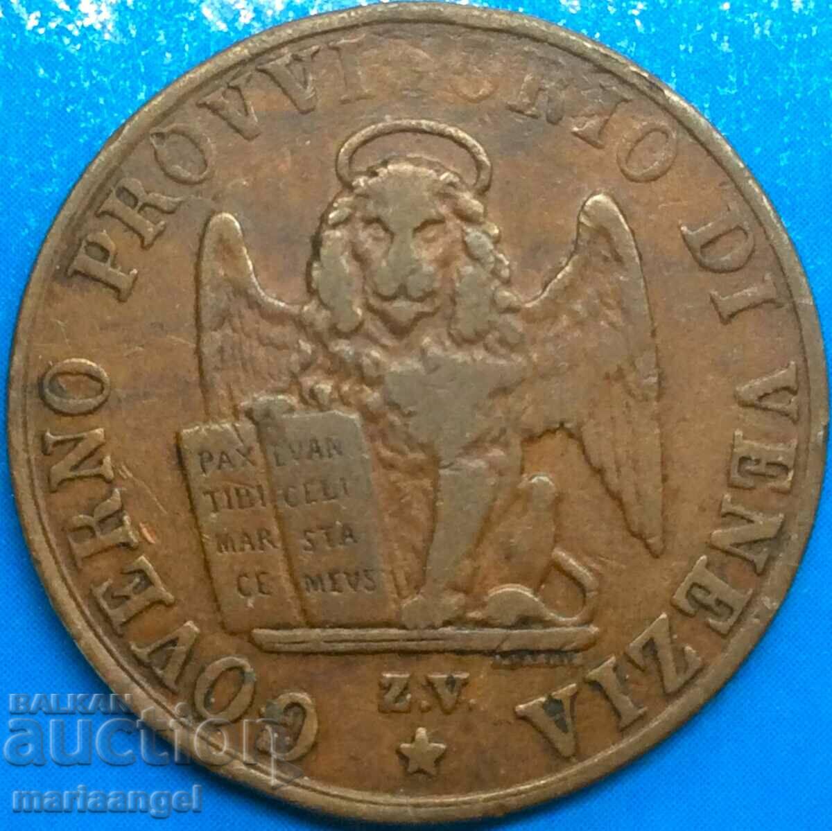 5 centesimi 1849 Italia 24mm cupru