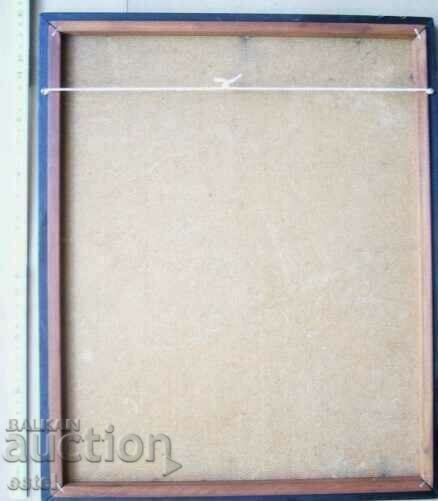 Auction Old painting - oil paints on phaser Auction Old painting - oil paints on phaser