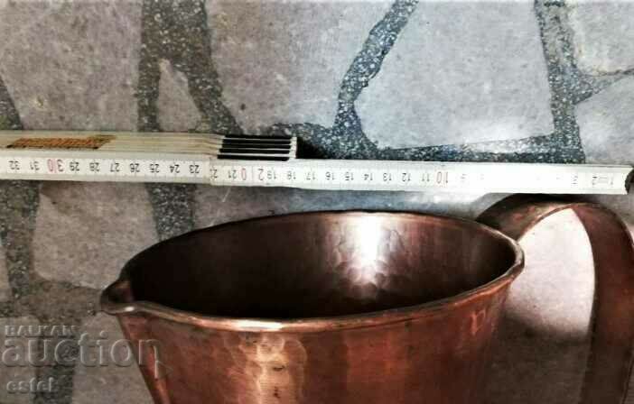 Old large, bronze amphora - 5