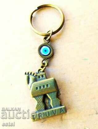 Ключодържател бронзов с цена 3.90 лв. | € 1.99 Ключодържател бронзов с цена 3.90 лв. | € 1.99