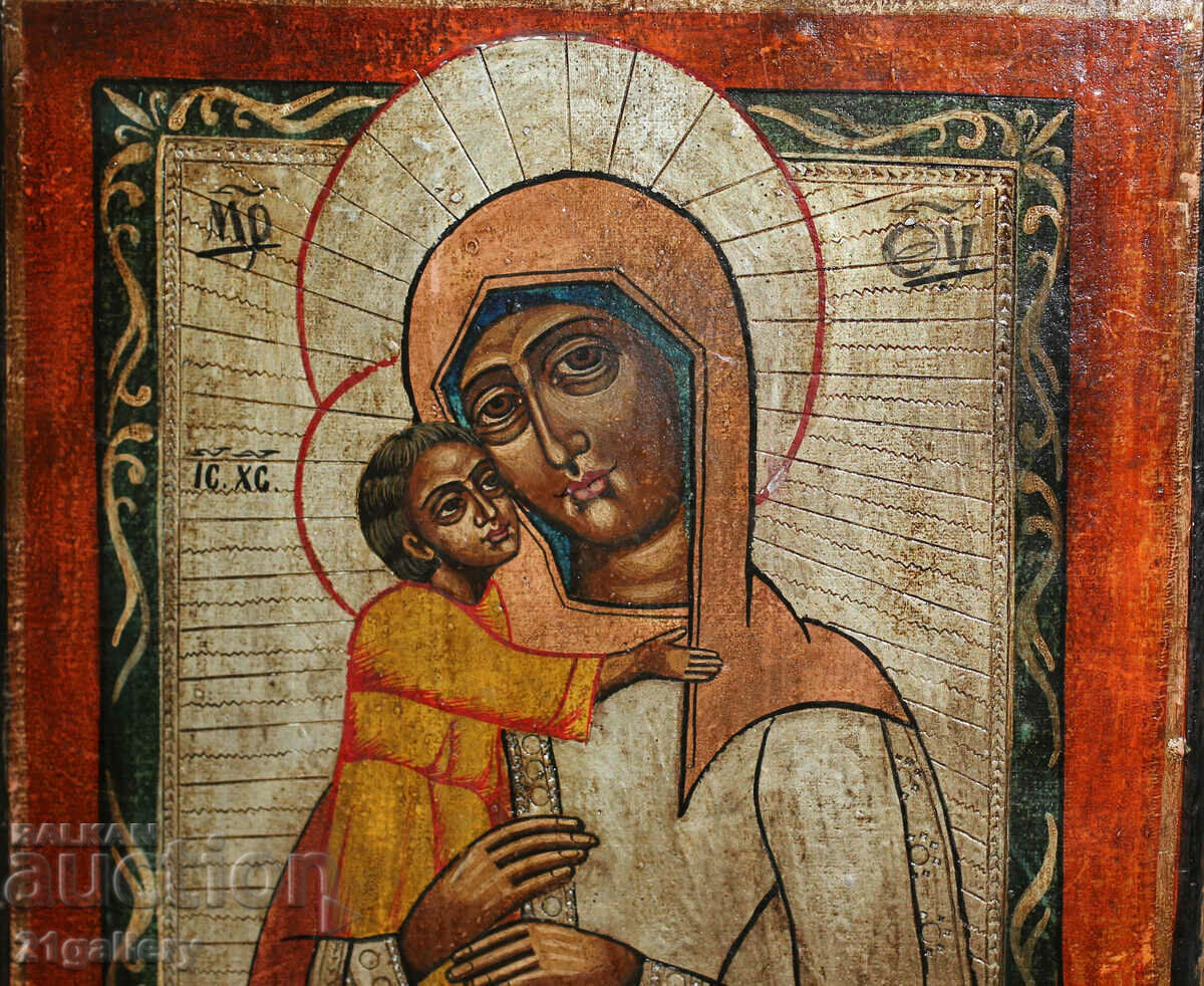 Livrarea Icoana pictata manual a Sfintei Maicii Domnului cu Pruncul Livrarea Icoana pictata manual a Sfintei Maicii Domnului cu Pruncul