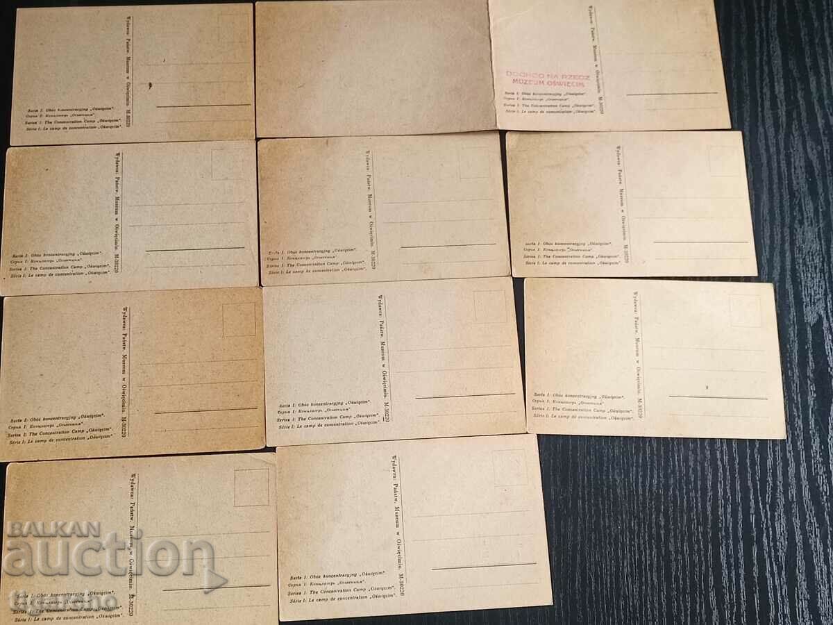 Old concentration camp cards - 5 Old concentration camp cards - 5