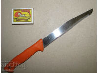 Czechoslovakian serrated knife saw 26.5 cm plastic handle