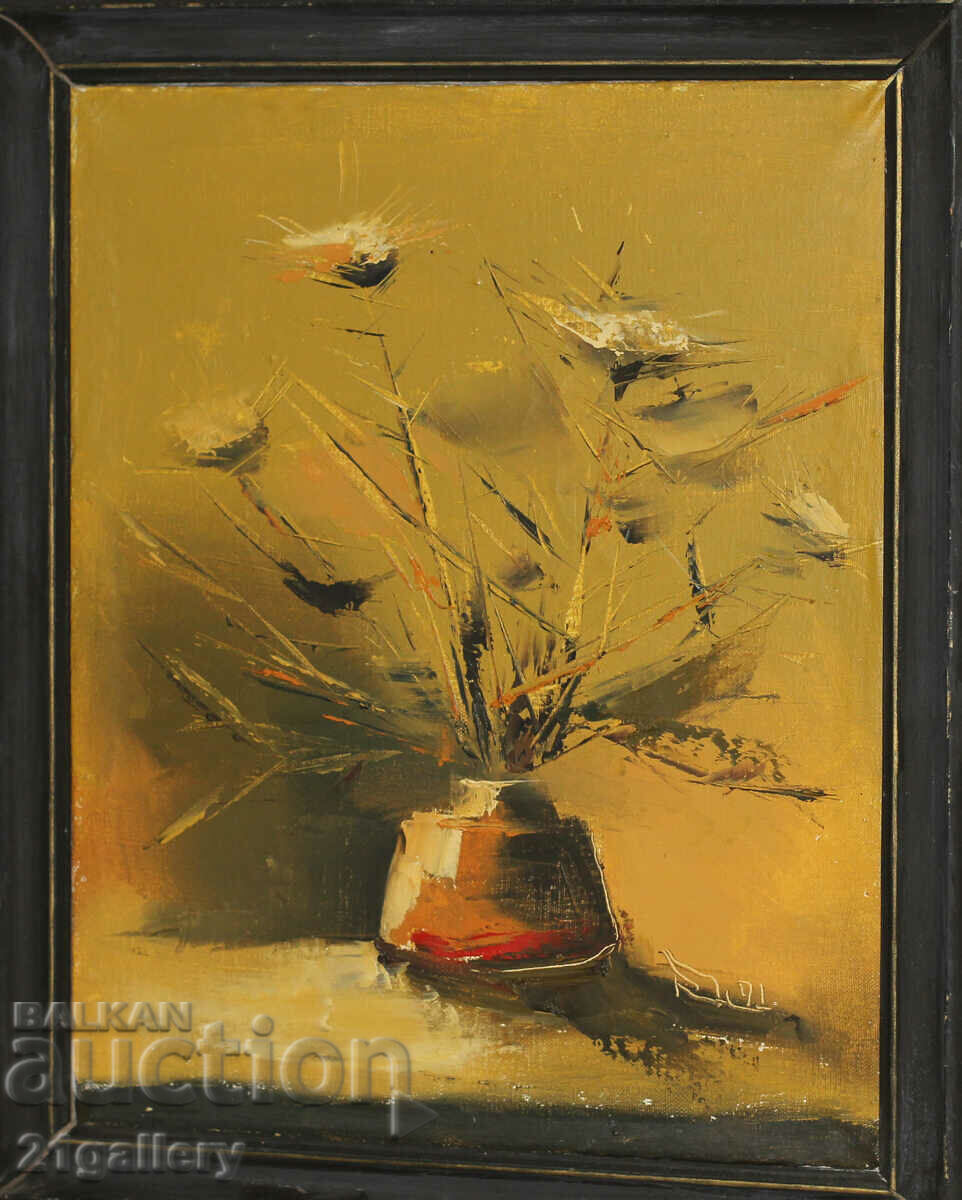 Krasimir Nedyalkov Still life oil paints with price 300.00 BGN | € 153.39 Krasimir Nedyalkov Still life oil paints with price 300.00 BGN | € 153.39