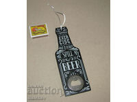 Bottle opener and wall decoration 20 cm, excellent