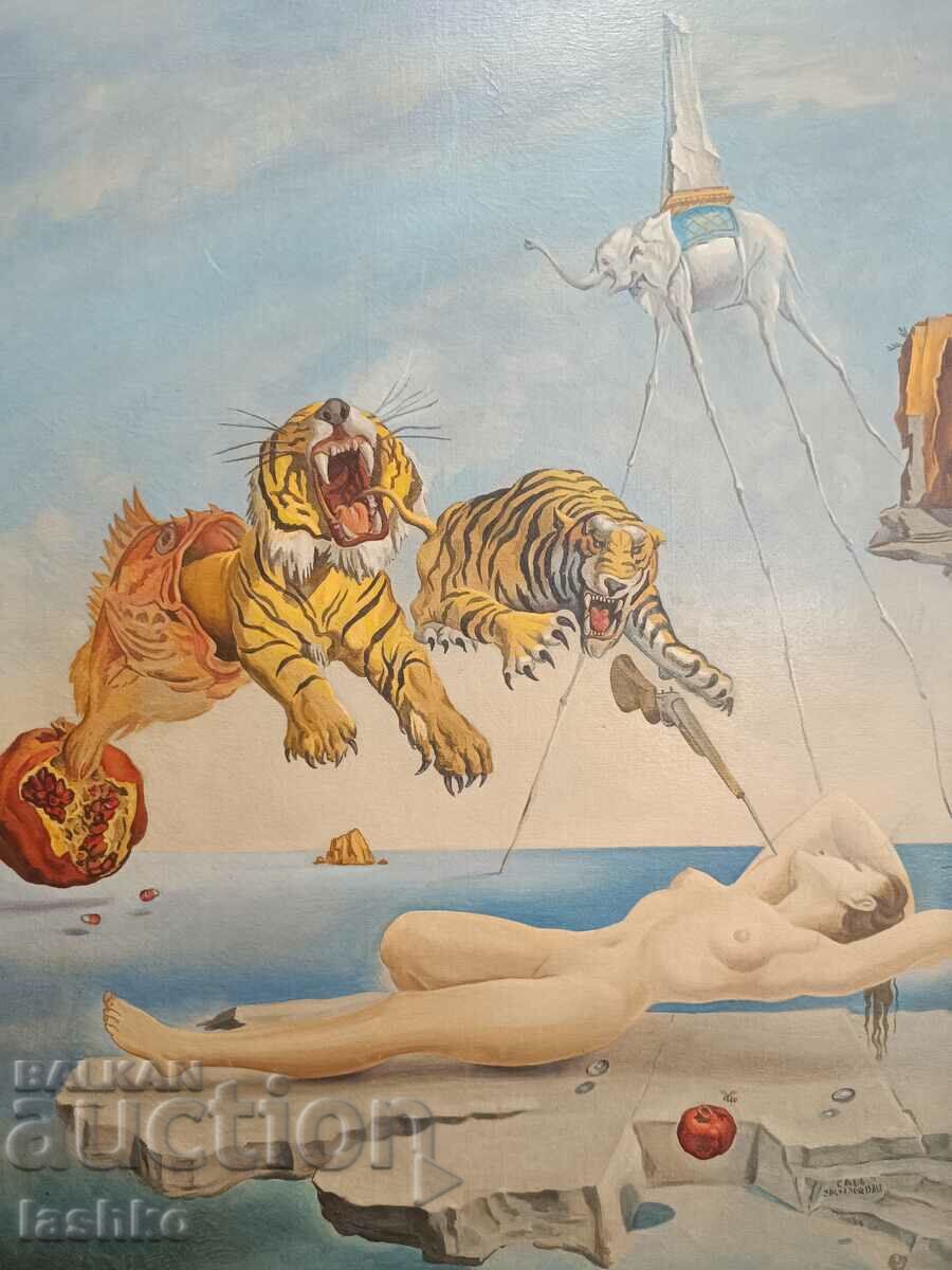 Old painting with price 799.99 BGN | € 409.03 Old painting with price 799.99 BGN | € 409.03