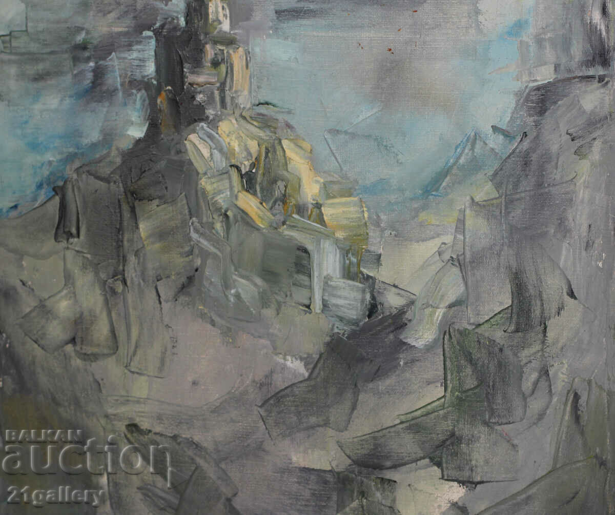 Доставка на Катя Инкьова, маслени бои, пейзаж 1991 Доставка на Катя Инкьова, маслени бои, пейзаж 1991