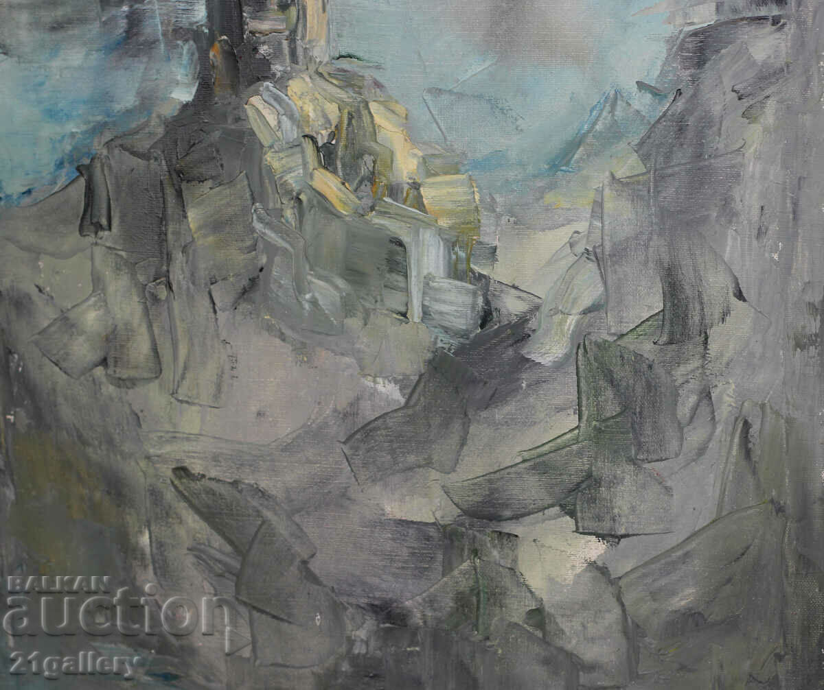 Катя Инкьова, маслени бои, пейзаж 1991 - 5 Катя Инкьова, маслени бои, пейзаж 1991 - 5