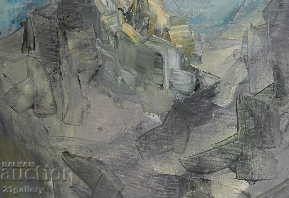 Катя Инкьова, маслени бои, пейзаж 1991 - 6 Катя Инкьова, маслени бои, пейзаж 1991 - 6