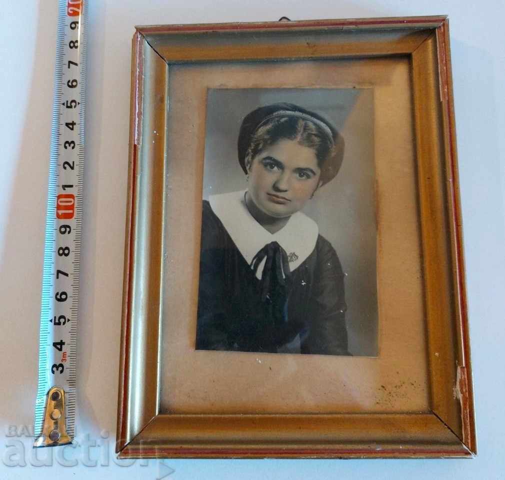 Auction OLD PHOTO PHOTOGRAPH FRAME GLASS PORTRAIT KINGDOM OF BULGARIANS Auction OLD PHOTO PHOTOGRAPH FRAME GLASS PORTRAIT KINGDOM OF BULGARIANS