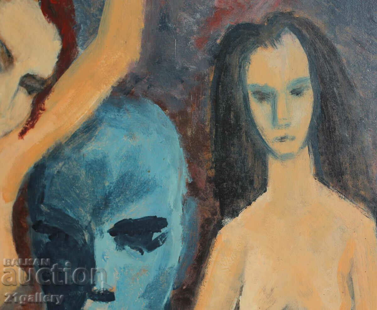 Delivery of Valery Tsvetkov (Walter) nude bodies, oil paints Delivery of Valery Tsvetkov (Walter) nude bodies, oil paints