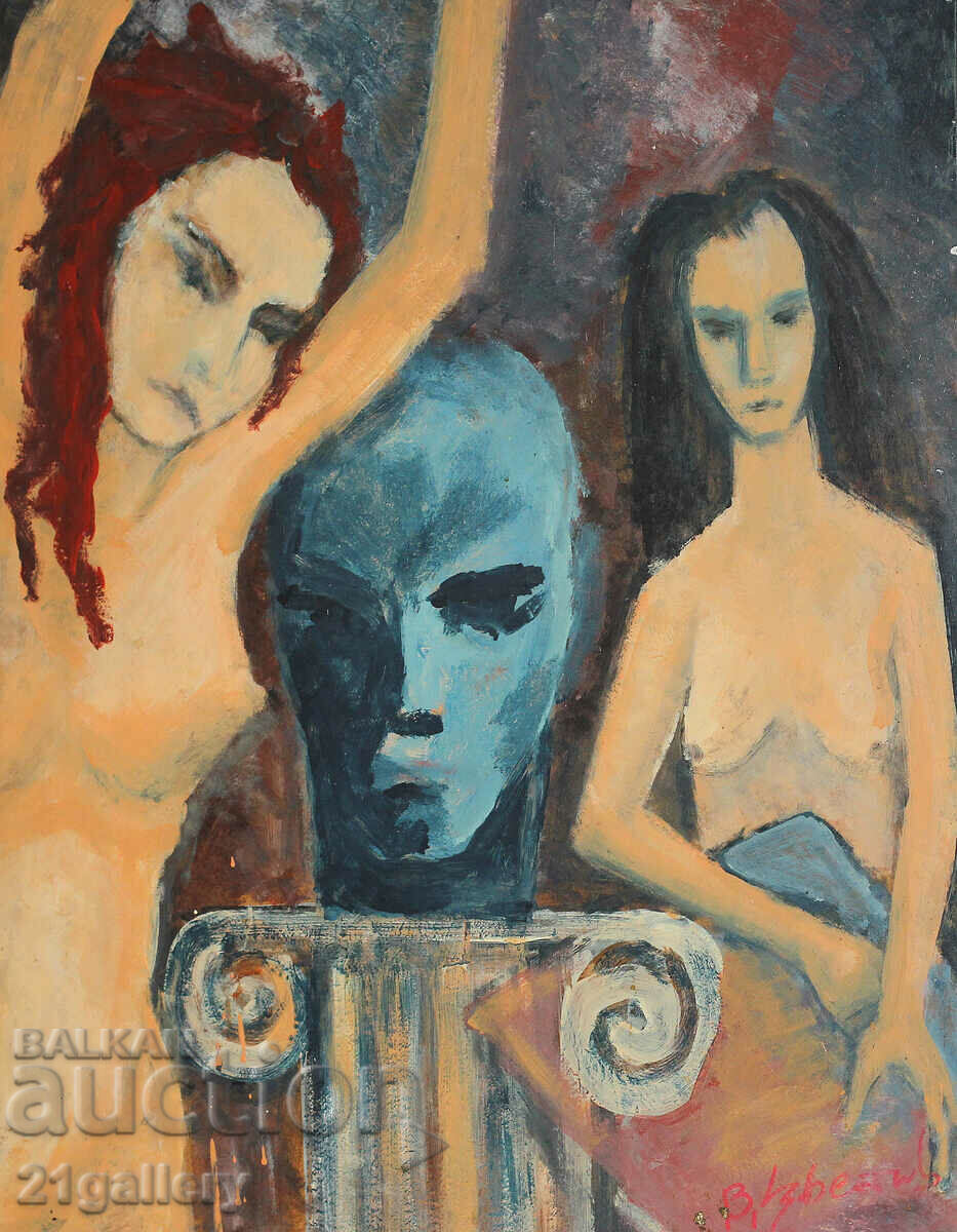 Valery Tsvetkov (Walter) nude bodies, oil paints