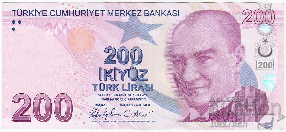 ❤️ ⭐ Turkey 2009 200 pounds ⭐ ❤️ with price 19.99 BGN | € 10.22 ❤️ ⭐ Turkey 2009 200 pounds ⭐ ❤️ with price 19.99 BGN | € 10.22