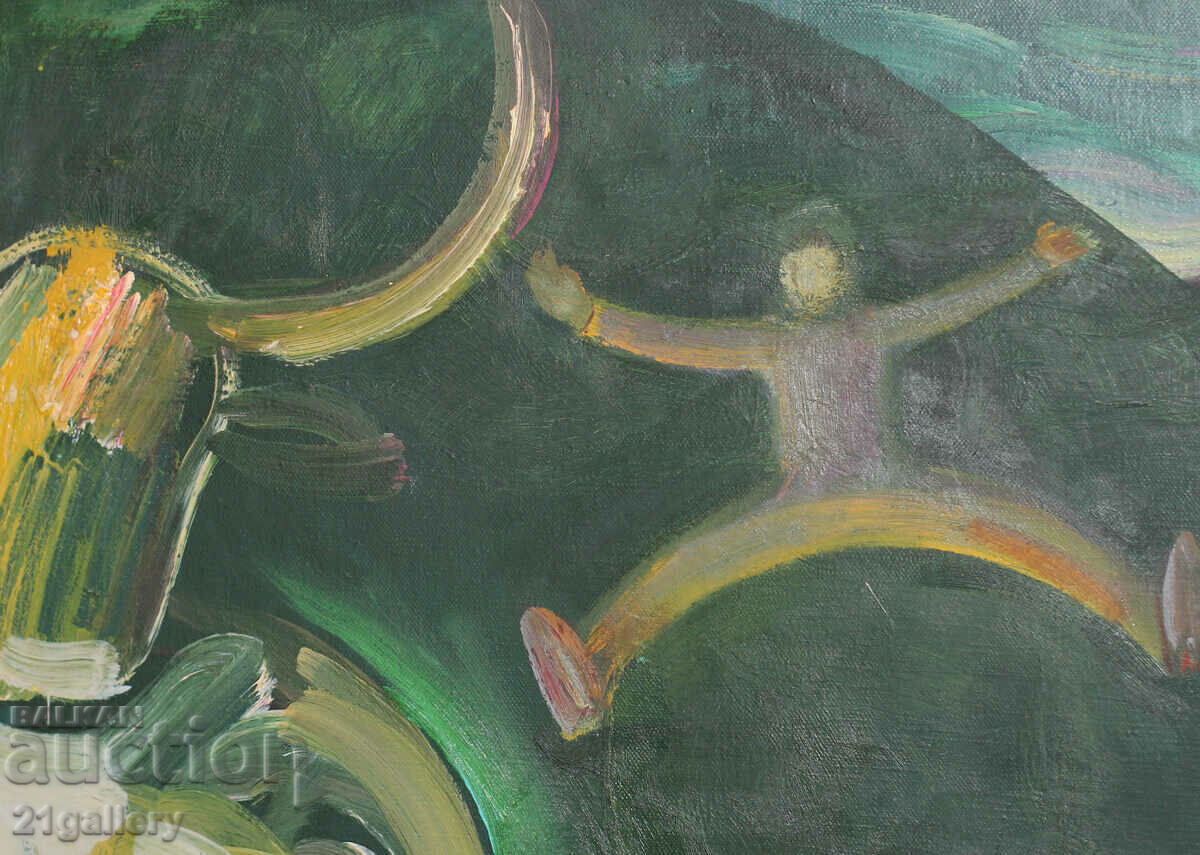 Auction Modern abstract composition / Oil paints 2004. Auction Modern abstract composition / Oil paints 2004.